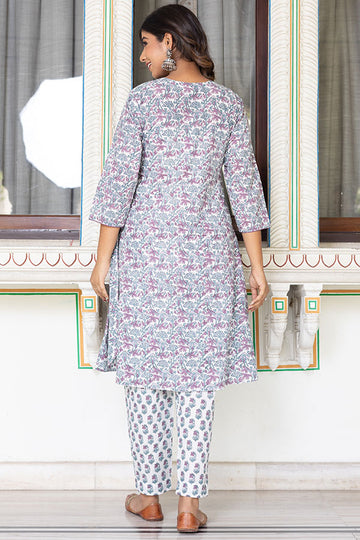 White Wrap Organic Cotton Dress Kurta