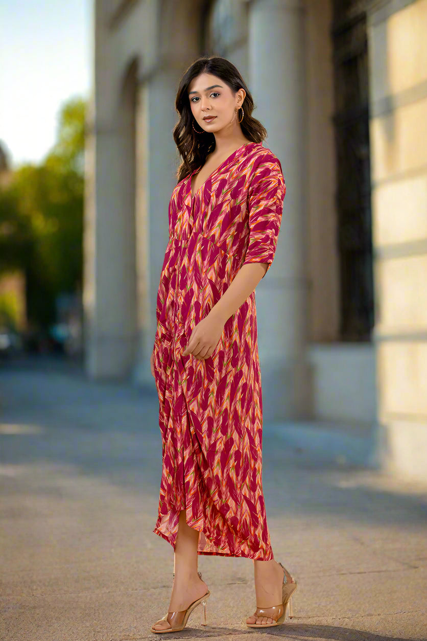 modal cotton dress Plus Size - Cotton Modal Babydoll Lounge Dress