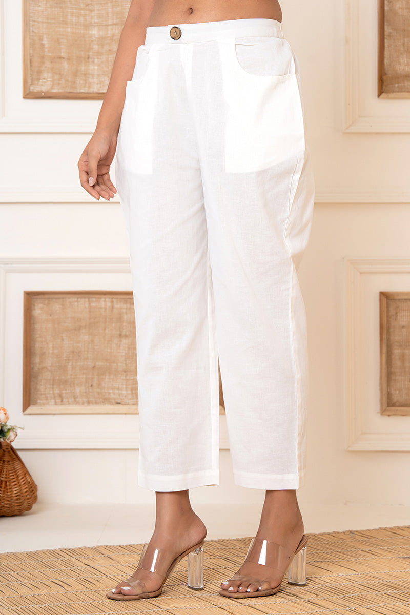White Wood L/XL UNfake Pants 2025